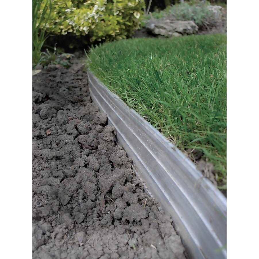 Homebase Lawn & Garden Edging | Swift Edge Garden Edging Natural - 18M