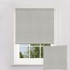 Homebase Storage & Home Deals | Textured Grey Blackout Roller Blind - 120Cm