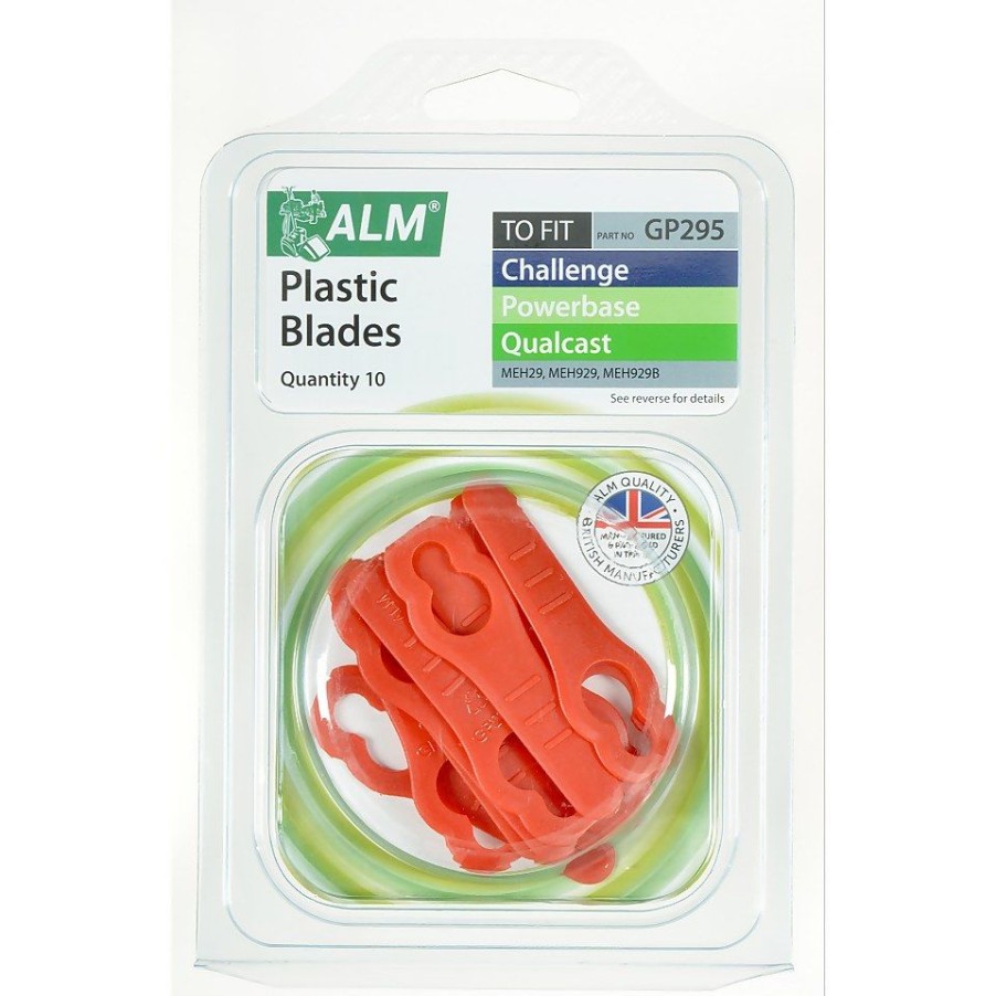 Homebase Garden Accessories & Spare Parts | Alm Plastic Lawnmower Blades For Sovereign Hover Plastic