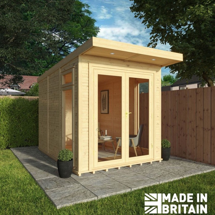 Homebase Garden Buildings | Mercia Insulated Garden Room 2 X 3M - Installed