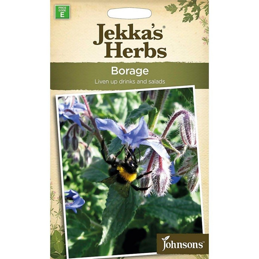 Homebase Seeds | Johnsons Jekka Borage Seeds