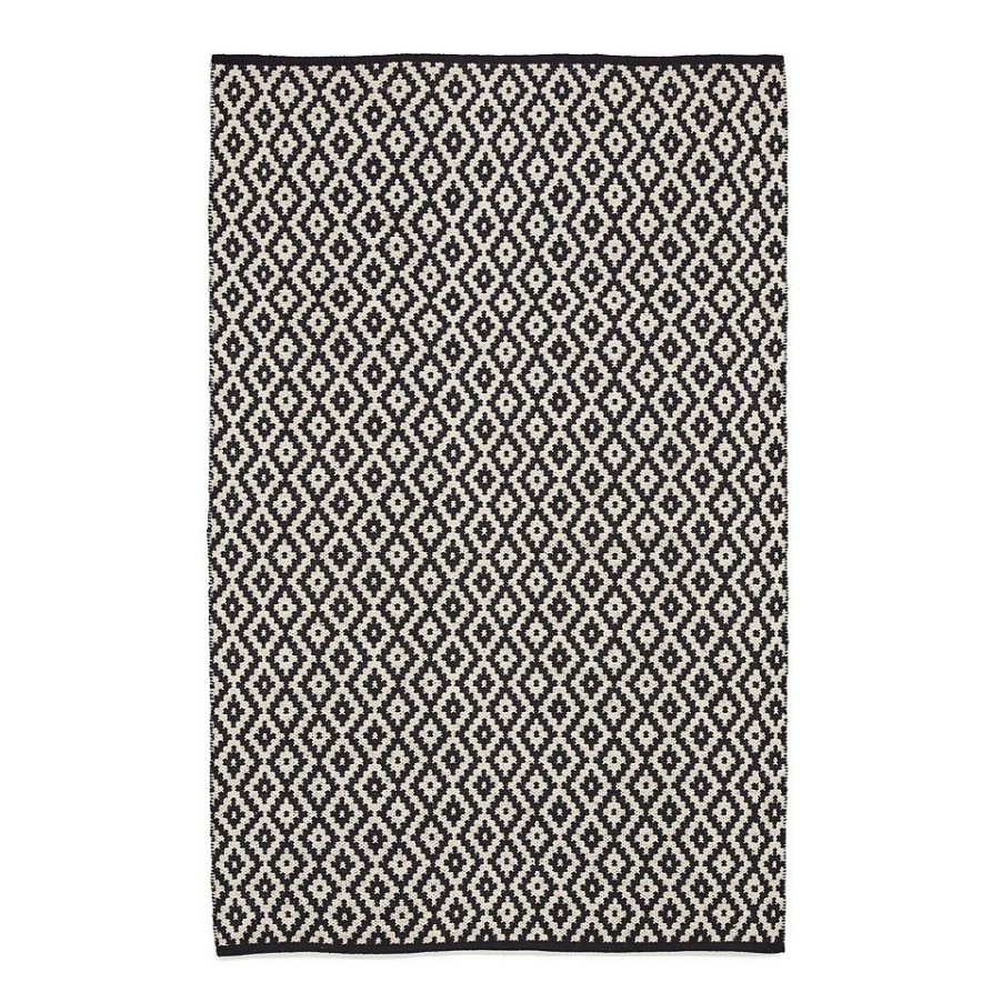 Homebase Rugs | Wren Geometric Rug - Black - 120X170Cm