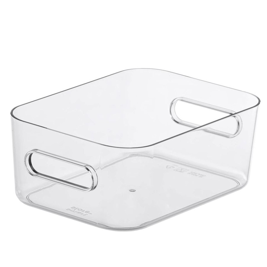 Homebase Storage Containers | Smartstore Compact Clear Box S