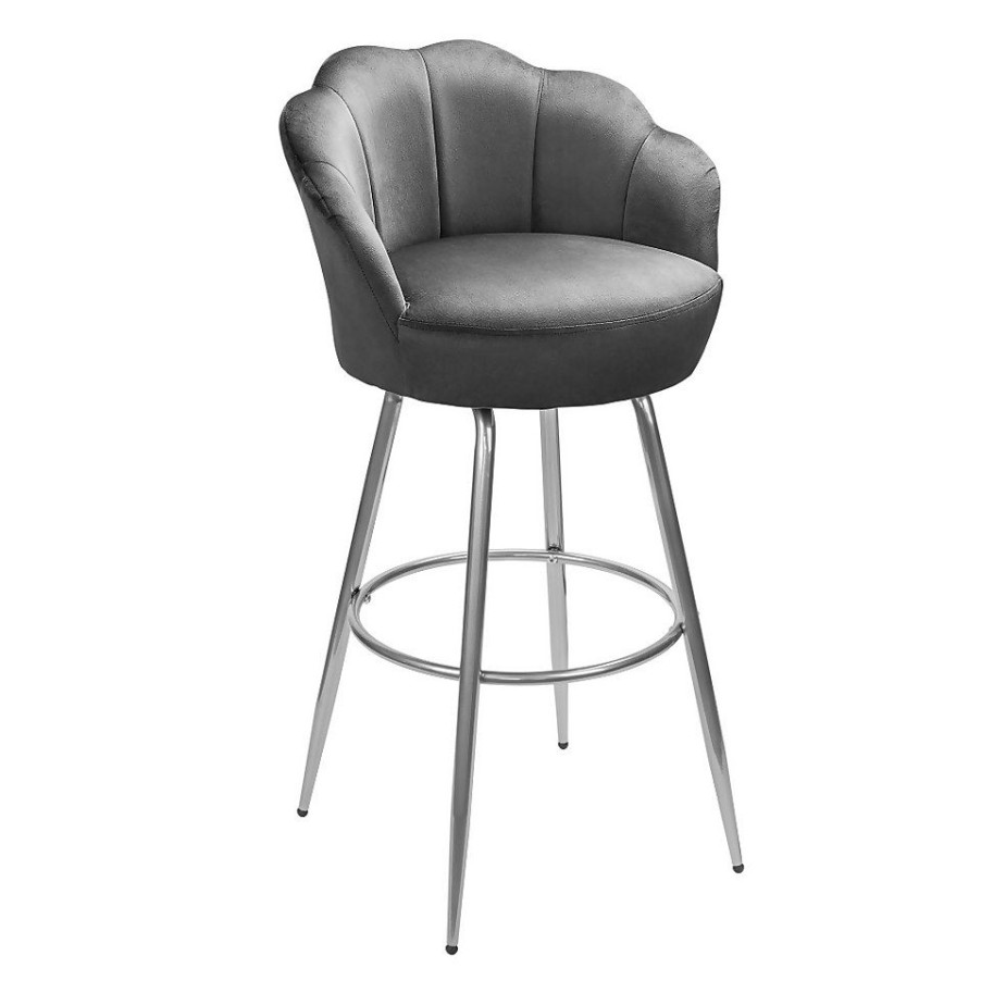 Homebase Dining Room Furniture | Sophia Bar Stool - Grey