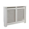 Homebase Hallway Furniture | Lloyd Pascal Radiator Cover With Contemporary Style In White - Medium