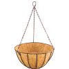 Homebase Hanging Baskets | Hanging Basket With Coco Liner 40Cm