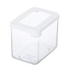 Homebase Storage Containers | Smartstore Vision Clear Dry Food Storage Container With Lid - 0.8L