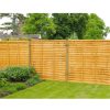 Homebase Garden Fencing | Forest Lap Fence Panel - 6X3Ft