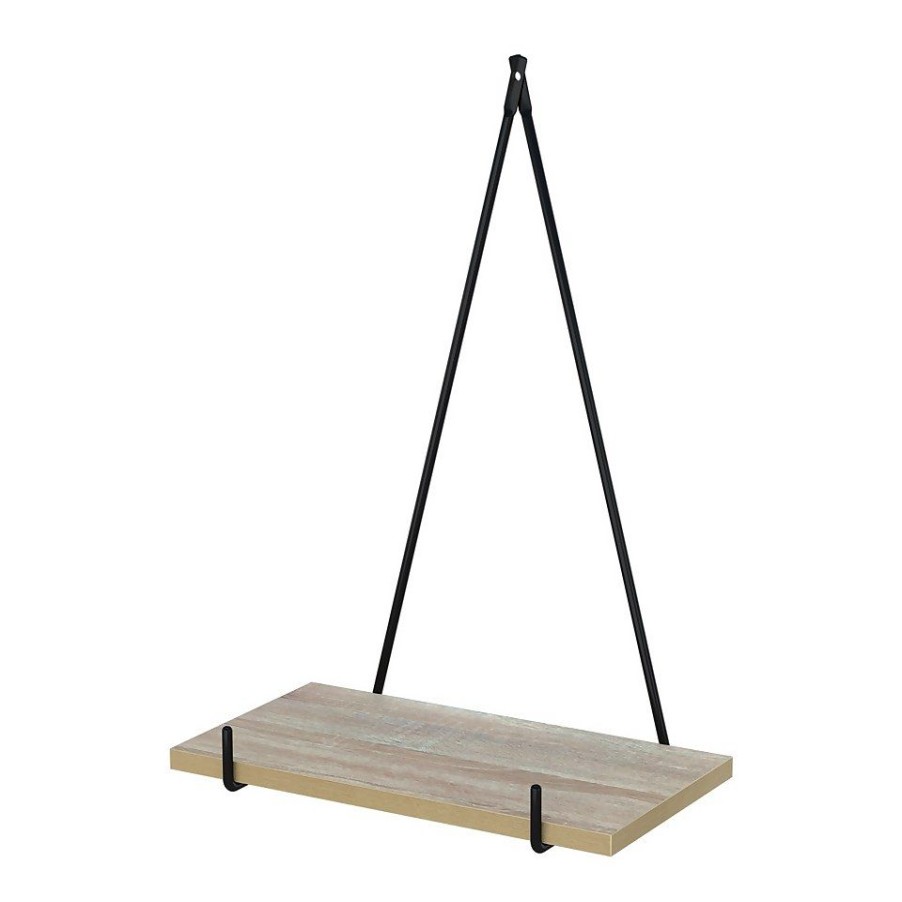 Homebase Shelving Brackets | Tri Hanging Bracket Kit - Sanoma Oak