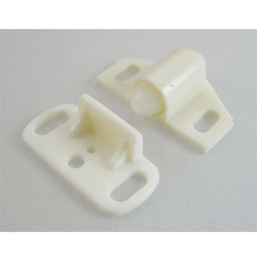 Homebase Garden Fencing | Surface Catch - White - 9Mm - 2 Pack