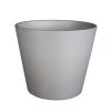 Homebase Plant Pots | Light Grey Brush Planter - 40Cm