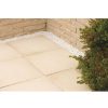 Homebase Paving Stones & Slabs | Stylish Stone Cambridge Textured Paving 450 X 450Mm Buff - Full Pack Of 80 Slabs