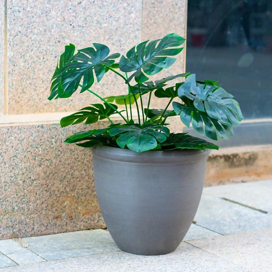 Homebase Plant Pots | Ashford Planter Slate 35Cm