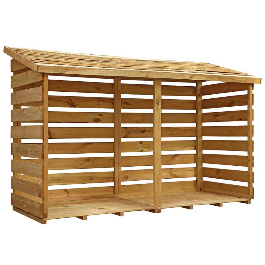 Homebase Garden Storage | Mercia Double Log Store