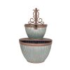 Homebase Water Features | Stylish Fountain Irondale Pours Water Feature