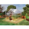 Homebase Greenhouses | Palram 6 X 8Ft Canopia Mythos Greenhouse - Silver