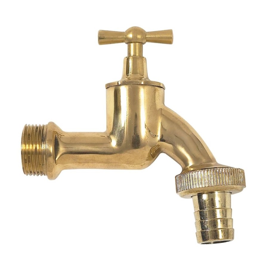 Homebase Garden Hoses & Watering | Garantia 3/4 Inch Brass Tap