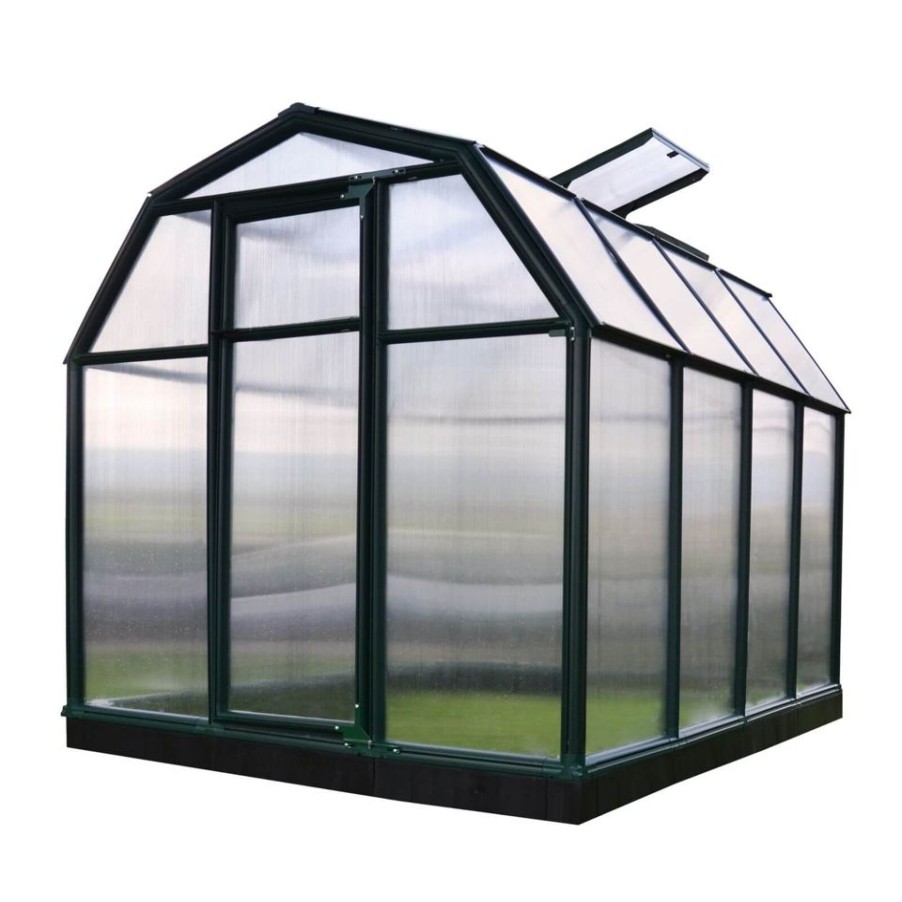 Homebase Greenhouses | Palram 6 X 8Ft Canopia Eco Grow Greenhouse - Green