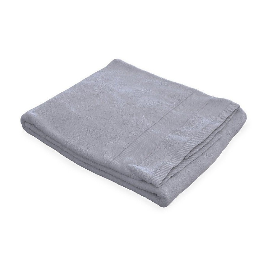 Homebase Bath Towels & Mats | Homebase Edit Bath Towel - Grey - 70X140Cm