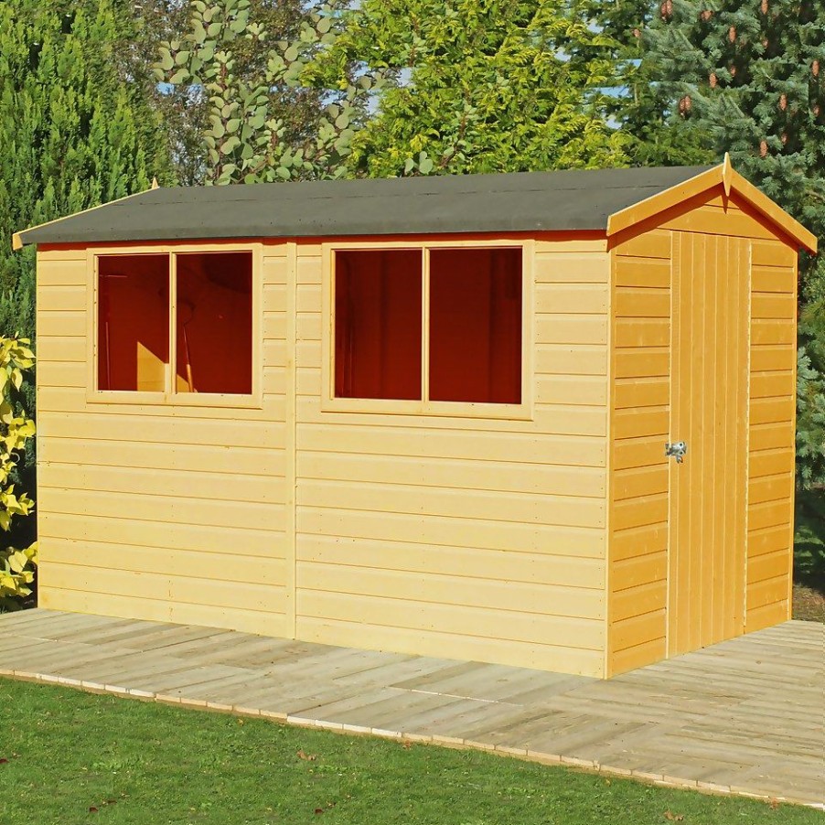 Homebase Garden Sheds | Shire 12 X 8Ft Lewis Garden Shed