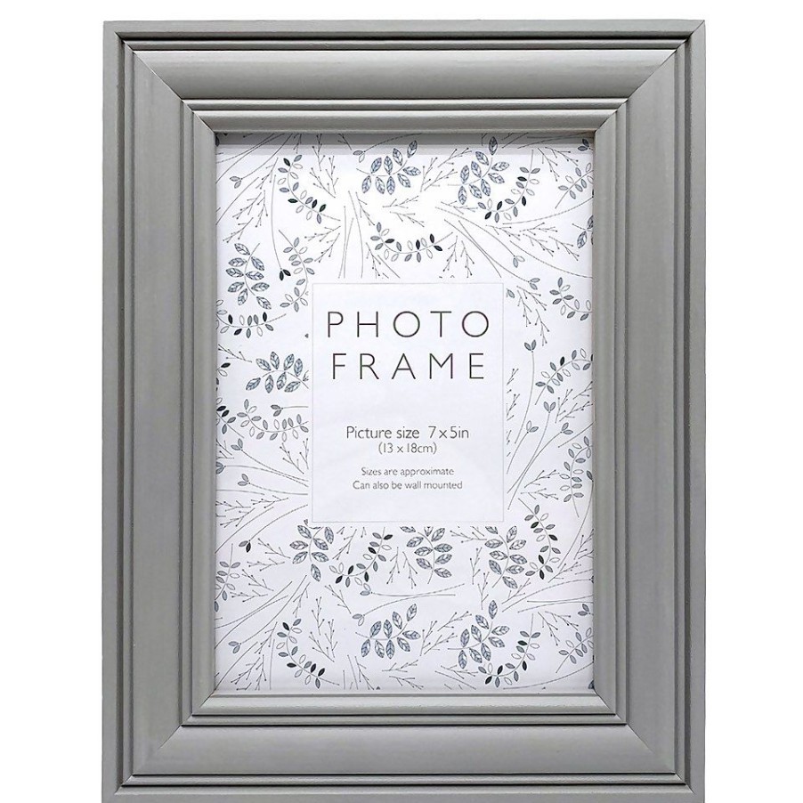 Homebase Photo Frames | Vintage Photo Frame 7X5 - Grey