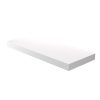 Homebase Storage & Home Deals | Matt White Floating Shelf - 600 X 240 X 38Mm