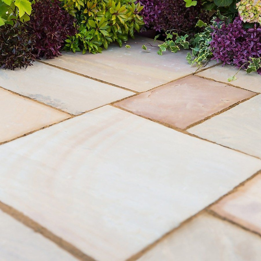 Homebase Paving Stones & Slabs | Stylish Stone Natural Sandstone 900 X 600Mm - Scottish Glen