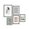 Homebase Photo Frames | Set Of Gallery Frames 5Pcs Black