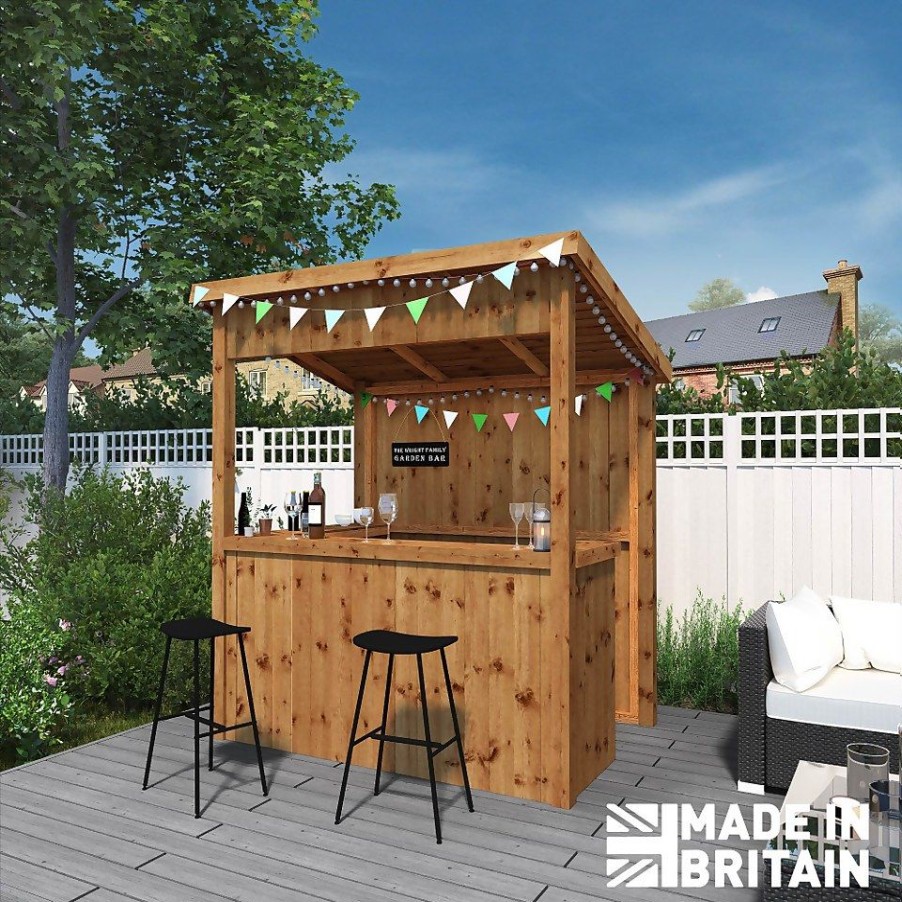 Homebase Garden Buildings | Mercia Garden Bar (Installed)