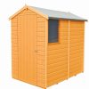 Homebase Garden Sheds | Shire 6 X 4Ft Shed Shetland Shiplap