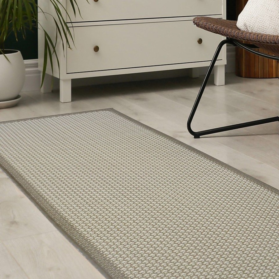 Homebase Rugs | Relay Recycled Indoor/Outdoor Rug - Natural - 60X230Cm