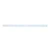 Homebase Shelving Brackets | Single Slot Upright Wall Strip - White - 100Cm