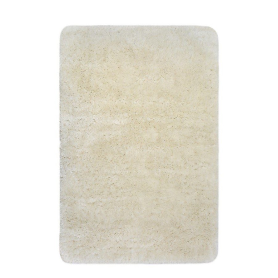 Homebase Rugs | Soft Washable Rug - Ivory - 140X200Cm