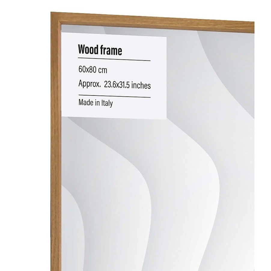 Homebase Photo Frames | Wood Photo Frame - 60X80Cm - Oak