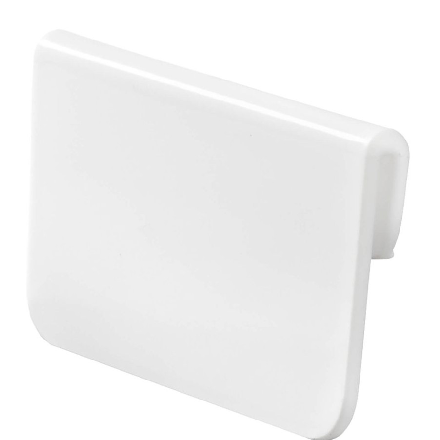 Homebase Clothes Storage | 2 Pack Smartstore Wardrobe Basket Tag - White