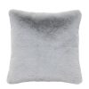 Homebase Cushions | Faux Fur Rabbit Cushion - 45X45Cm - Vapour