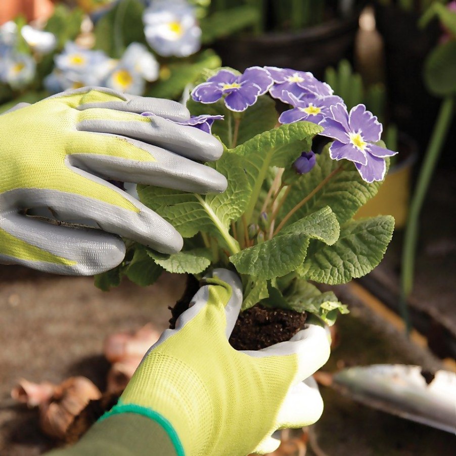 Homebase Garden Hand Tools | Kew Gardens Seeding And Weeding Gardening Gloves - Large