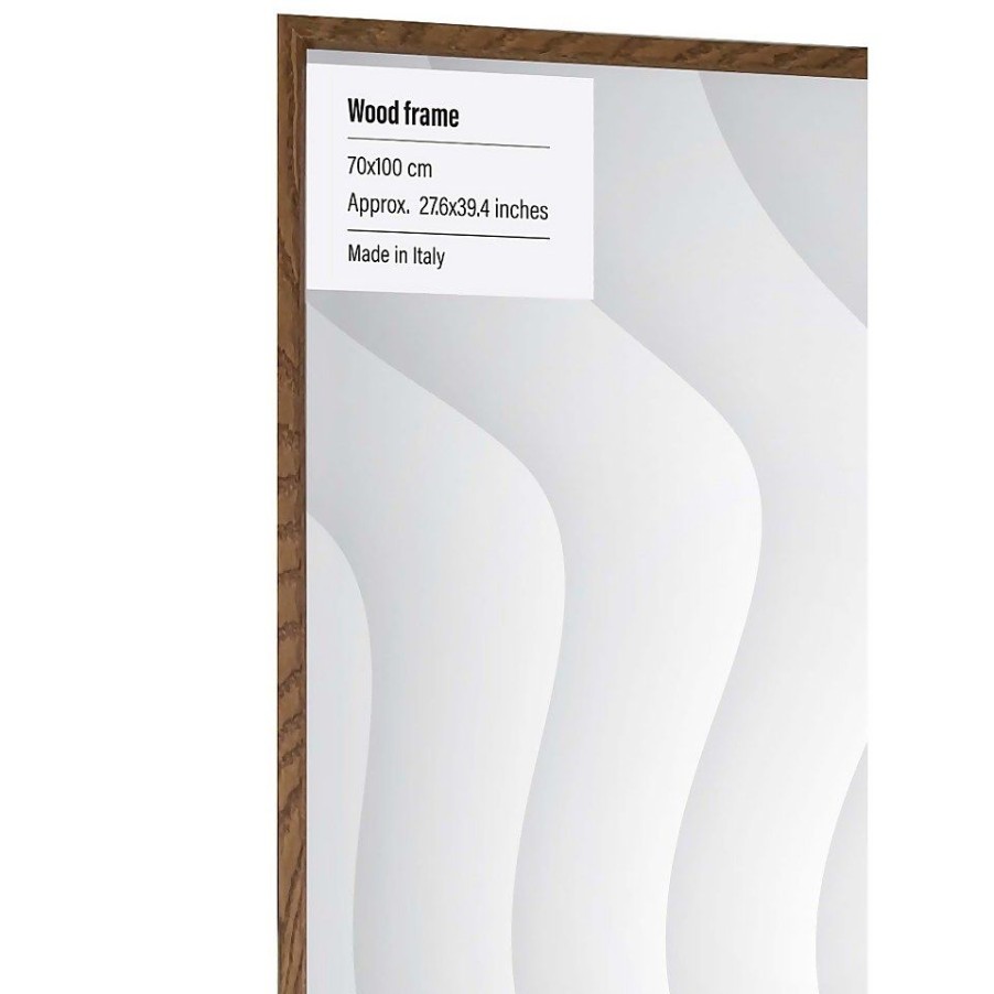 Homebase Photo Frames | Wood Photo Frame - 70X100Cm - Walnut