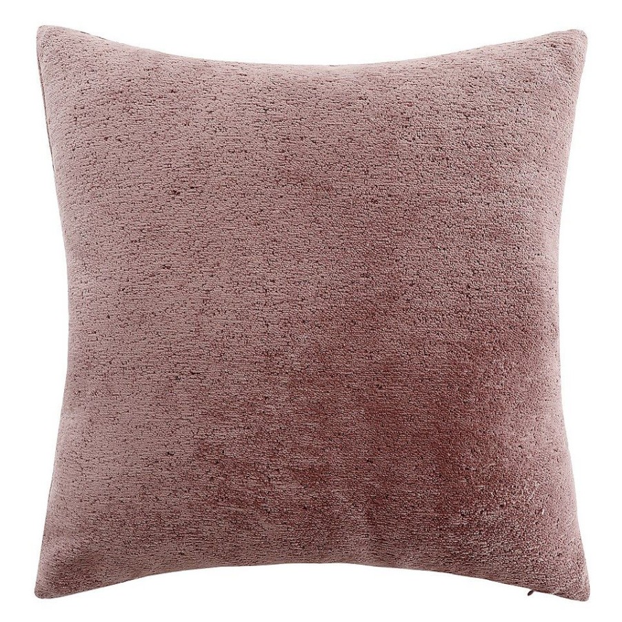 Homebase Cushions | Large Chenille Cushion - 58X58Cm - Blush