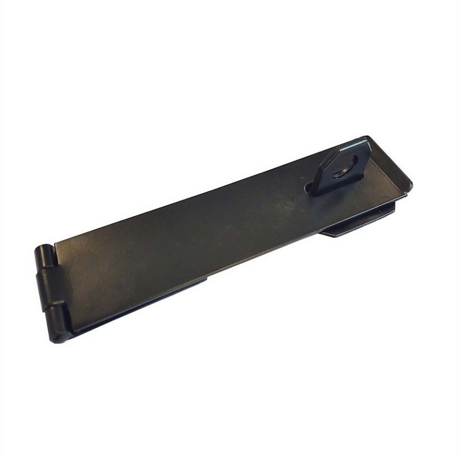 Homebase Garden Fencing | Safety Hasp & Staple - Black - 152Mm