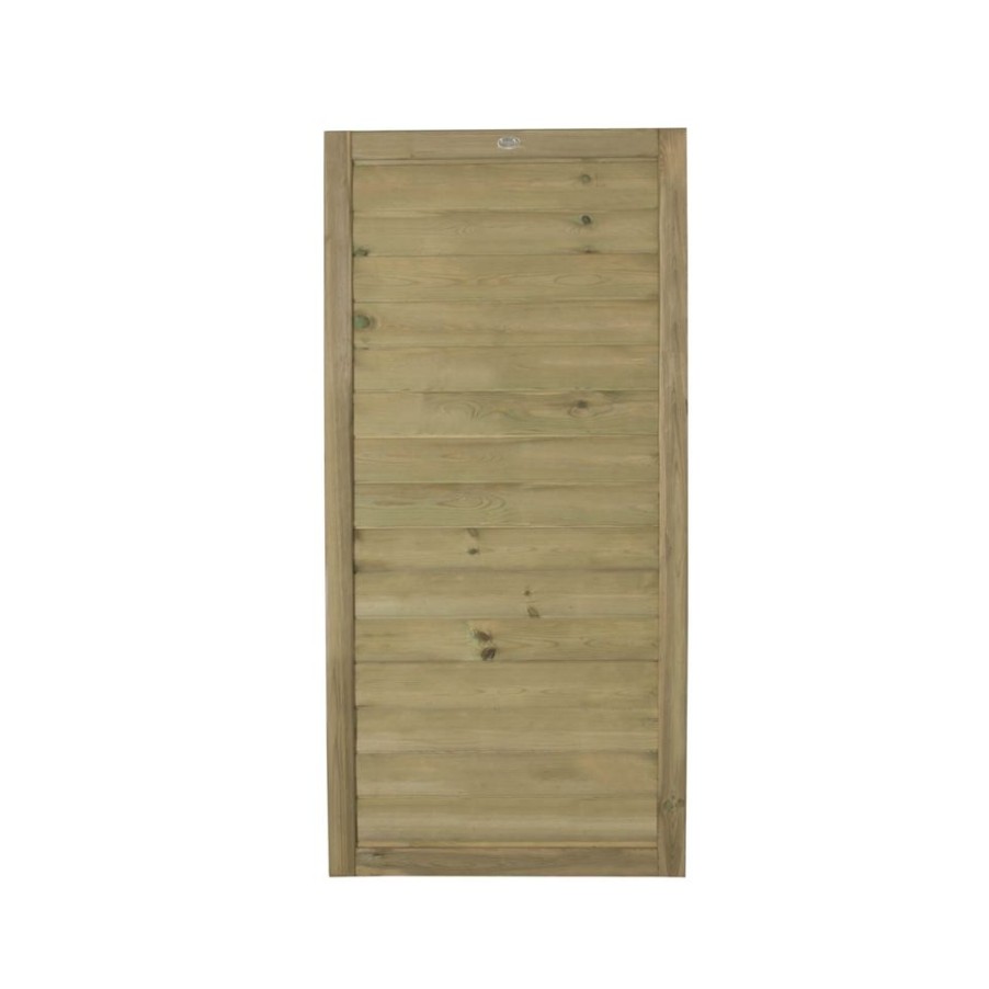 Homebase Garden Fencing | Horizontal Tongue & Groove Gate - 6Ft