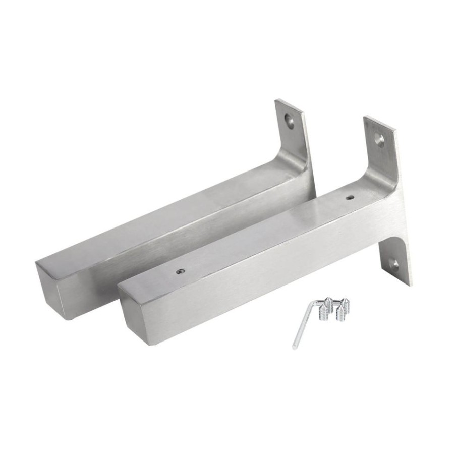 Homebase Shelving Brackets | Style Shelf End Bracket (Left And Right)