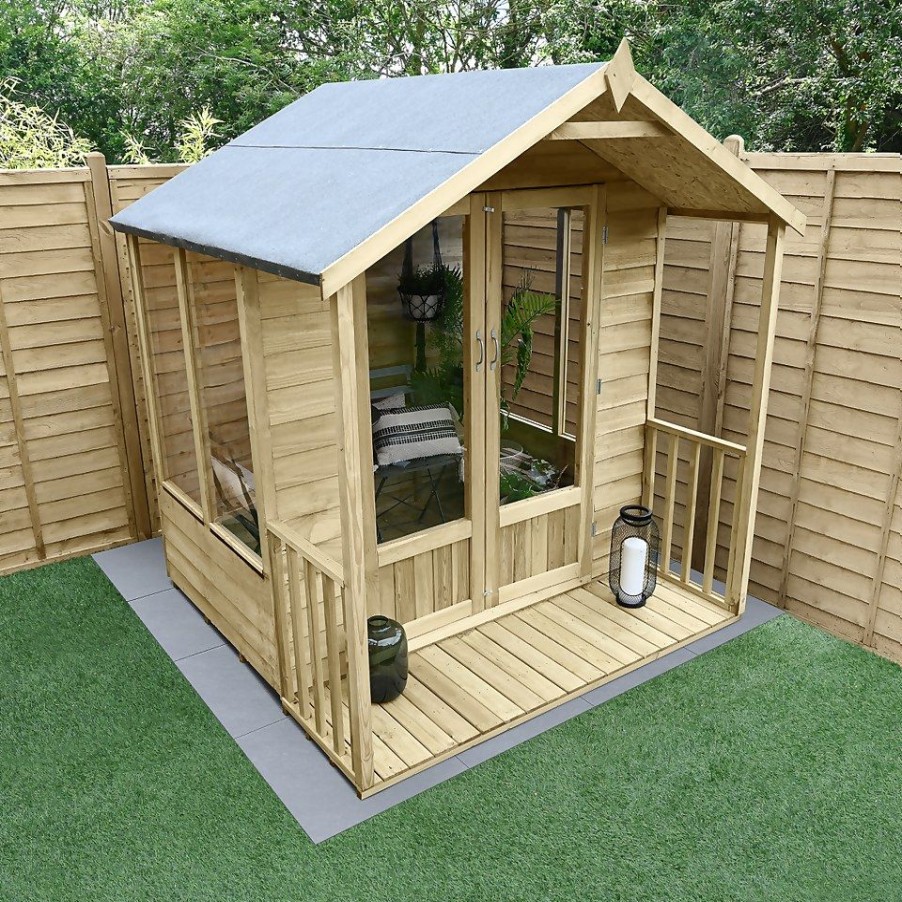 Homebase Garden Buildings | Oakley Overlapapex Summerhouse 6X6 (Home Delivery)