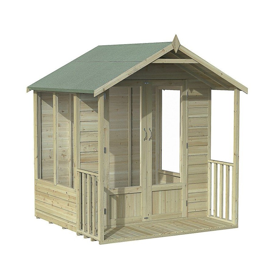 Homebase Garden Buildings | Oakley Overlapapex Summerhouse 6X6 (Home Delivery)