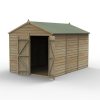 Homebase Garden Sheds | Forest Garden 4Life Apex Shed 8 X 12Ft - Double Door No Window (Home Delivery)