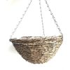 Homebase Hanging Baskets | Hanging Basket Rattan - 35Cm