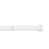 Homebase Curtain Poles & Tracks | White No Fixings Extendable Tension Curtain Pole - 100-150Cm (Dia 19/22Mm)