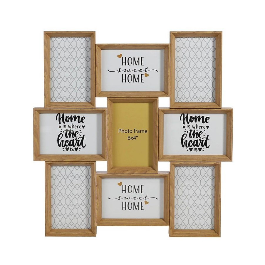 Homebase Photo Frames | Multi Aperture Frame - Oak