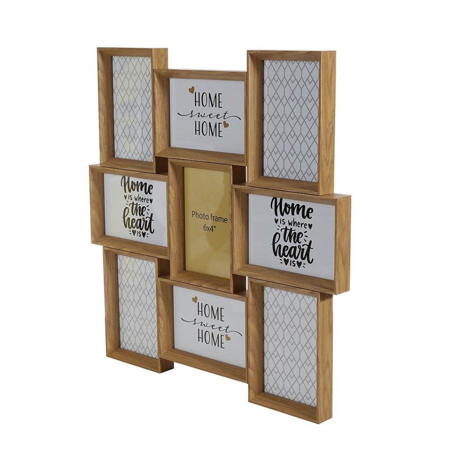 Homebase Photo Frames | Multi Aperture Frame - Oak