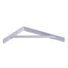 Homebase Shelving Brackets | Industrial Bracket - White - 150X250Mm